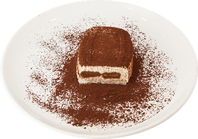 Tiramisu mit Kakaopulver